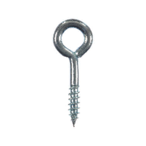 Ace 1/8 in. D X 1 in. L Zinc-Plated Steel Screw Eye 40 lb. cap. 10 pk, Pack of 5