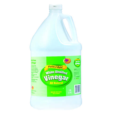 Pantry Mate Distilled Vinegar Liquid 1 gal, Pack of 4