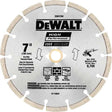 DeWalt HP 7 in. D X 5/8 and 7/8 in. Steel Segmented Rim Diamond Saw Blade 1 pk