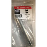 Smith-Cooper 1/2 in. MPT Stainless Steel 6 in. L Nipple