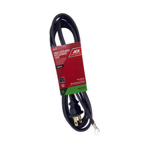 Ace 16/2 HPN 125 V 7 ft. L Appliance Cord