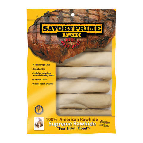 Savory Prime All Size Dogs Adult Mini Rolls Beef 6 in. L 6 pk