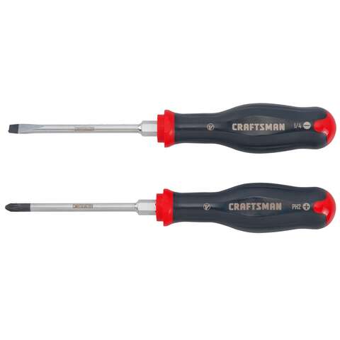 Craftsman V-Series Phillips/Slotted Precision Screwdriver Set 2 pc