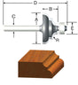 Vermont American 1 in. D X 1/8 in. X 2-1/8 in. L Carbide Tipped Cove & Bead Router Bit