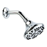 OakBrook Chrome PVC 5 settings Wallmount Showerhead 1.8 gpm
