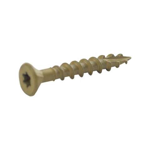 Grip-Rite PrimeGuard Plus 2 in. L Tan Star Bugle Head Deck Screws 5 lb 630 pk, Pack of 4