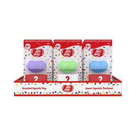 Jelly Belly Squishy Bean Assorted 2 pc, Pack of 12