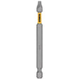 DeWalt Max Fit Square #2 X 3.5 in. L Screwdriver Bit Steel 1 pk