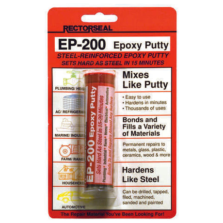 RectorSeal EP 200 Gray Epoxy Putty 2 oz