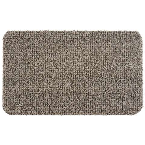 GrassWorx Clean Machine 24 in. W X 36 in. L Taupe Flair AstroTurf Door Mat