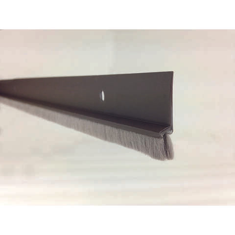 M-D Brown Vinyl Brush Sweep For Doors 36 in. L X 2.75 in.