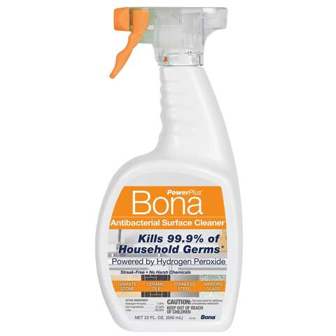 Bona PowerPlus Regular Scent Multi-Surface Cleaner Liquid 22 oz, Pack of 6