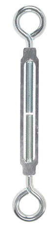 Hampton Zinc-Plated Aluminum/Steel Turnbuckle 350 lb. cap. 13-3/16 in. L, Pack of 5