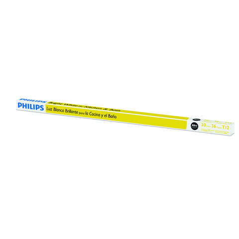 Philips DirectFit Linear Bright White 36 in. G13 T12 Fluorescent Bulb 30 Watt Equivalence 1 pk, Pack of 12