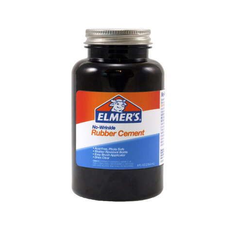 Elmer's Liquid Rubber Cement Adhesive 8 oz, Pack of 4