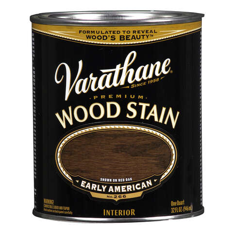 Varathane Premium Semi-Transparent Early American Oil-Based Urethane Modified Alkyd Wood Stain 1 qt