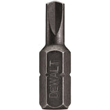 DeWalt Max Fit Clutch 3/16 in. X 1 in. L Insert Bit S2 Tool Steel 2 pc