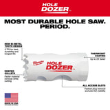 Milwaukee Hole Dozer 1-1/16 in. Bi-Metal Hole Saw 1 pc