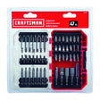 Craftsman Driver Bit Set Steel 47 pc