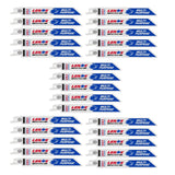 Lenox MULTIWOLF 6 in. Bi-Metal WAVE EDGE Reciprocating Saw Blade 10 TPI 25 pk