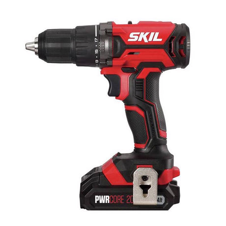SKIL 20V PWR CORE Cordless Brushed 4 Tool Combo Kit