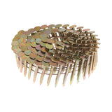 Grip-Rite 1-1/4 in. L X 11 Ga. Wire Coil Electro Galvanized Roofing Nails 15 deg 600 pk