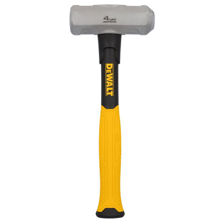 DeWalt 4 lb Steel Engineering Hammer 12 in. Fiberglass Handle, Pack of 2
