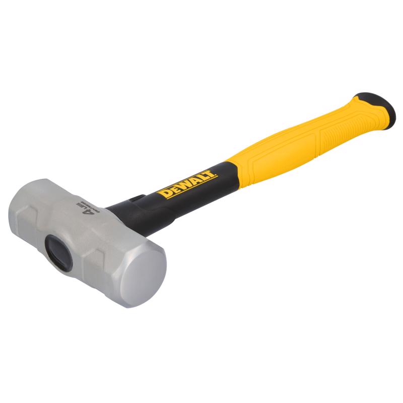DeWalt 4 lb Steel Engineering Hammer 12 in. Fiberglass Handle, Pack of 2
