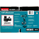 Makita 18V LXT 1/2 in. Brushless Cordless Drill/Driver Kit (Battery & Charger)