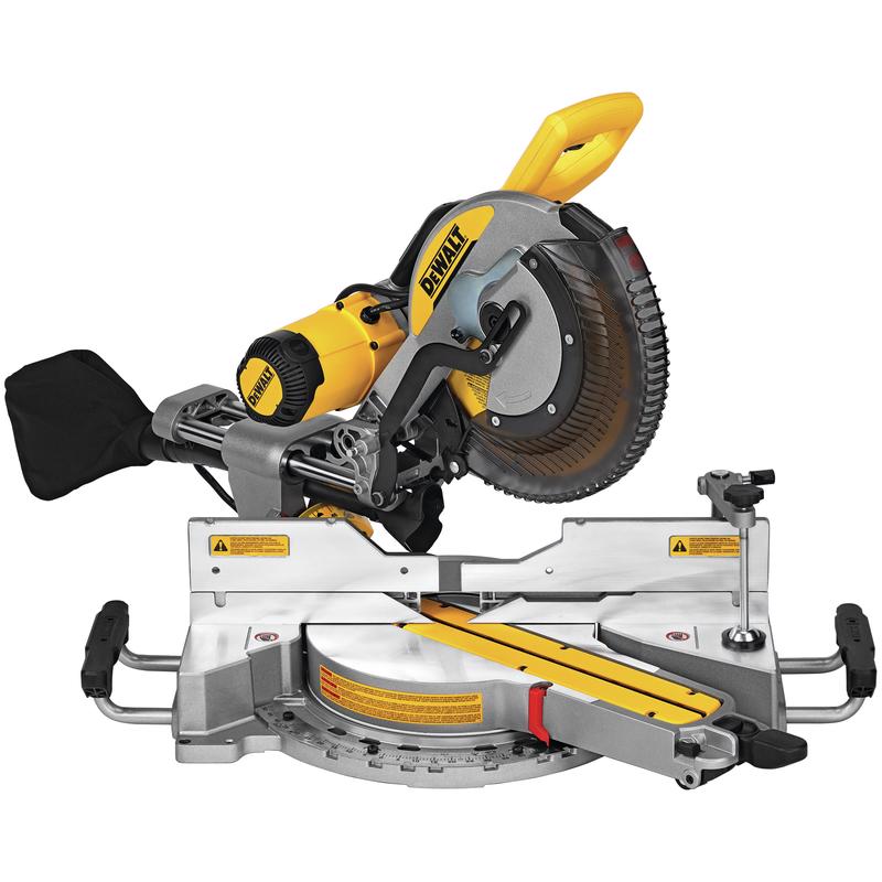 DeWalt 15 amps 12 in. Corded Dual-Bevel Sliding Compound Miter Saw