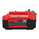 Craftsman V20 CMCB204-2 4 Ah Lithium-Ion High Capacity Battery 2 pc