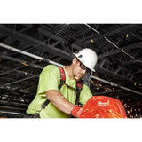 Milwaukee Performance Anti-Fog Impact-Resistant Safety Glasses Gray Lens Black/Red Frame