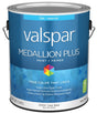 Medallion Plus 2100 Series 028.0021004.007 Interior Paint and Primer, Water, Flat, Clear, 1 gal Plastic Can, Pack of 4