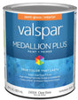 Medallion Plus 2700 Series 028.0024004.005 Interior Paint and Primer, Water, Semi-Gloss, Clear, 1 qt Plastic Can