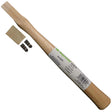 Vaughan 12 in. American Hickory Claw Hammer Replacement Handle Natural 1 pc
