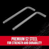 Craftsman V-Series X-Tract Technology Metric L-Handle Ball End Hex Key Set 9 pc