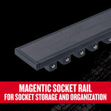 Craftsman V-Series 1/2 in. drive SAE 6 Point Socket Set 13 pc