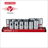 Craftsman V-Series 3/8 in. drive Metric 6 Point Socket Set 12 pc