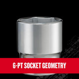 Craftsman V-Series 1/2 in. drive Metric 6 Point Socket and Tool Set 21 pc