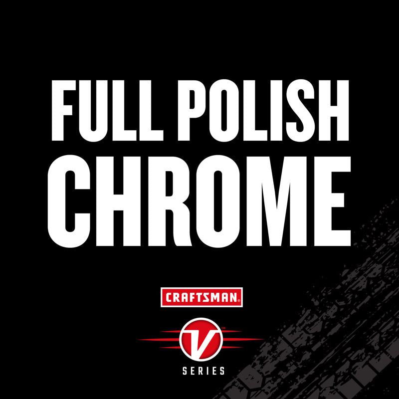 Craftsman V-Series SAE Reversible Ratcheting Combination Wrench Set 8 pc