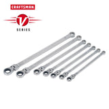 Craftsman V-Series Metric Extra Long Flex Head Box Wrench Set 7 pc
