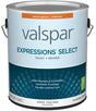Expressions Select 4300 Series 028.0043004.007 Interior Paint and Primer, Water, Semi-Gloss, Clear, 1 gal Plastic Can, Pack of 4
