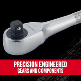 Craftsman V-Series 3/8 and 1/2 in. drive Ratchet Set 96 teeth