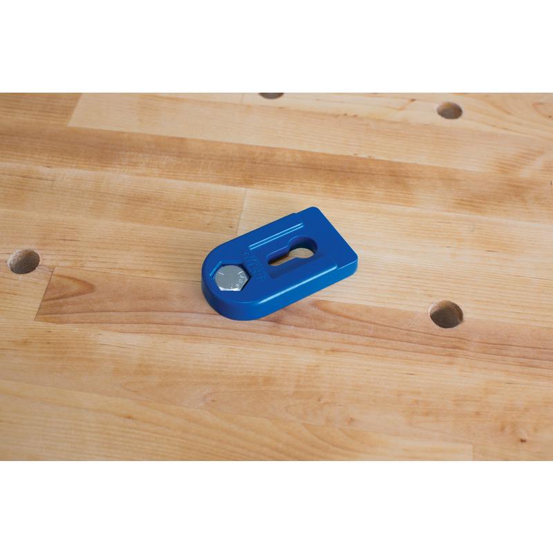 Kreg Aluminum Bench Clamp Base For Kreg Bench Clamps Blue 1 pc