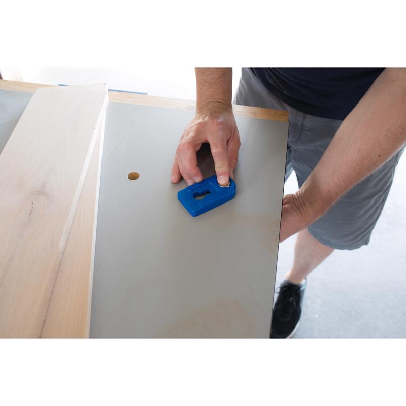 Kreg Aluminum Bench Clamp Base For Kreg Bench Clamps Blue 1 pc