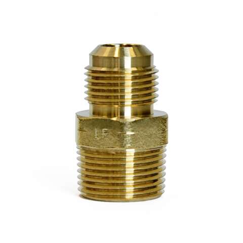 ATC 5/8 in. Flare X 3/4 in. D Male Brass Adapter, Pack of 5