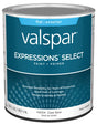 Expressions Select 4400 Series 028.0044004.005 Exterior Paint, Water, Flat, Clear, 1 qt Plastic Can