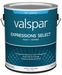 Expressions Select 4400 Series 028.0044004.007 Exterior Paint, Water, Flat, Clear, 1 gal Plastic Can, Pack of 4