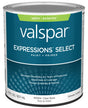 Expressions Select 4500 Series 028.0045004.005 Exterior Paint, Water, Satin, Clear, 1 qt Plastic Can