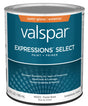 Expressions Select 4600 Series 028.0046002.005 Exterior Paint, Pastel, Semi-Gloss, White, 1 qt Metal Can
